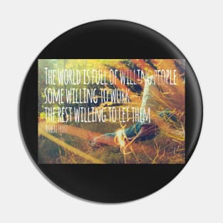 Robert Frost Quote Design Pin