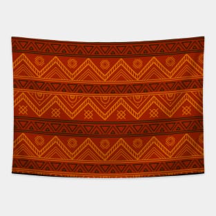 Boho sunset pattern Tapestry