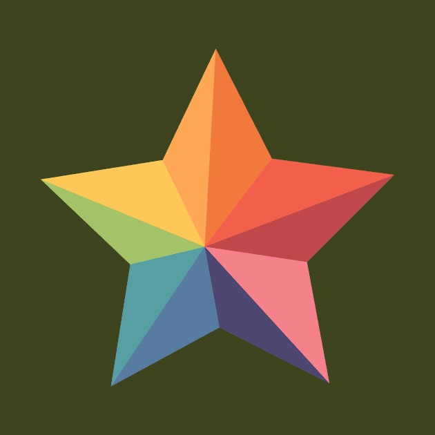 Geometric chromatic star by divafern