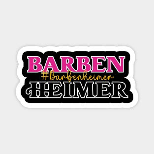 Barbenheimer 2023 Magnet