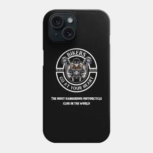 Motorcycle from hell to Angels Phone Case