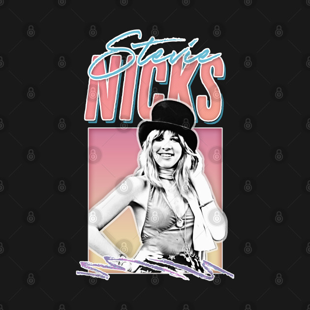 Disover Stevie Nicks Retro Aesthetic Style Fan Design - Stevie Nicks - T-Shirt