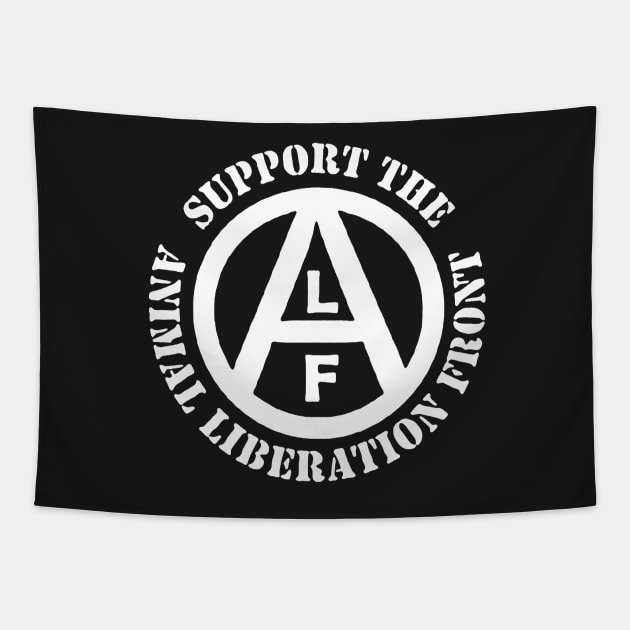 Animal Liberation Front Tapestry by ChatNoir01