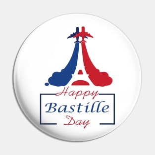 Happy Bastille Day  France 2020 Pin