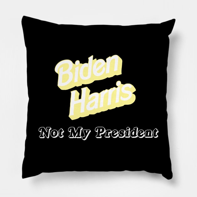 Biden Harris Pillow by iniandre