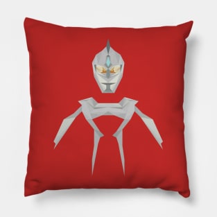 UltraSeven 21 (Low Poly Style) Pillow