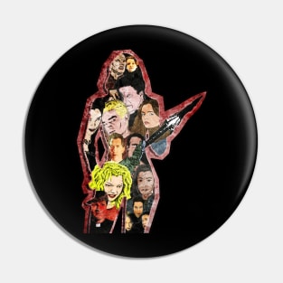 Buffy Villains Pin