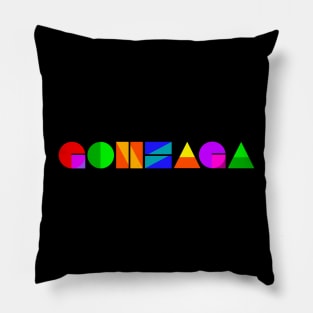 Colorful Gonzaga Geometric Design Pillow