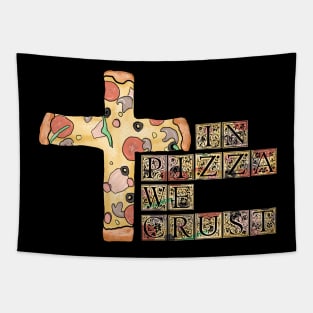 Cheese pizza time Tapestry