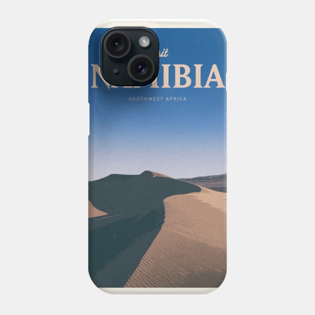 Visit Namibia Phone Case by Mercury Club