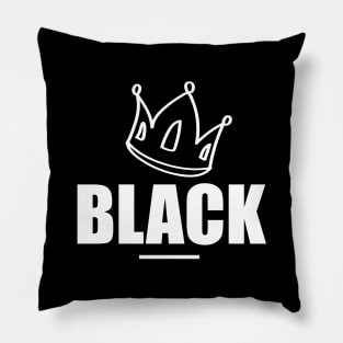 Black King Pillow