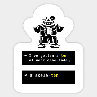 Reaper Sans, Undertale Au Sticker for Sale by Mystery-Inn