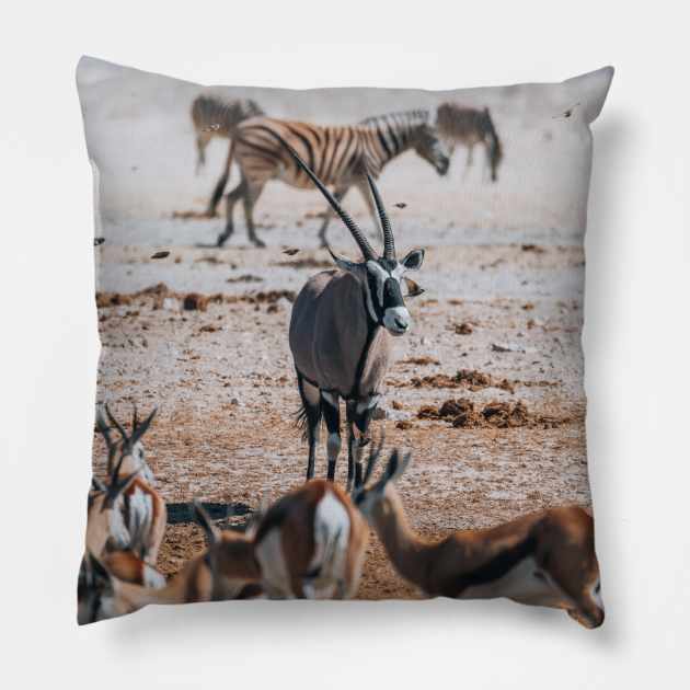 Safari Animals Pillow by withluke