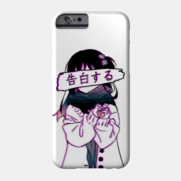 Confession Sad Japanese Anime Aesthetic Aesthetic Phone Case