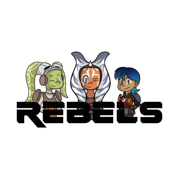 Rebel girls by Meldy-Arts