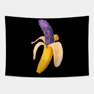 Glitter banana Tapestry