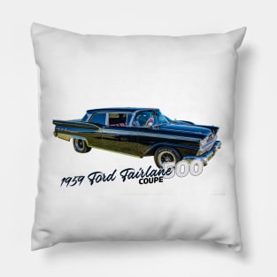 1959 Ford Fairlane 500 Coupe Pillow