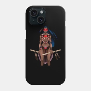 Indian beautiful warrior Phone Case