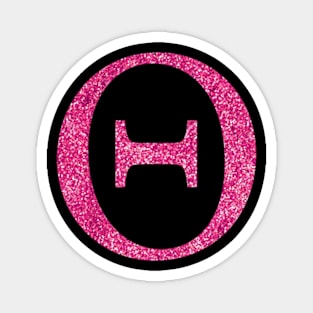 Pink Theta Magnet