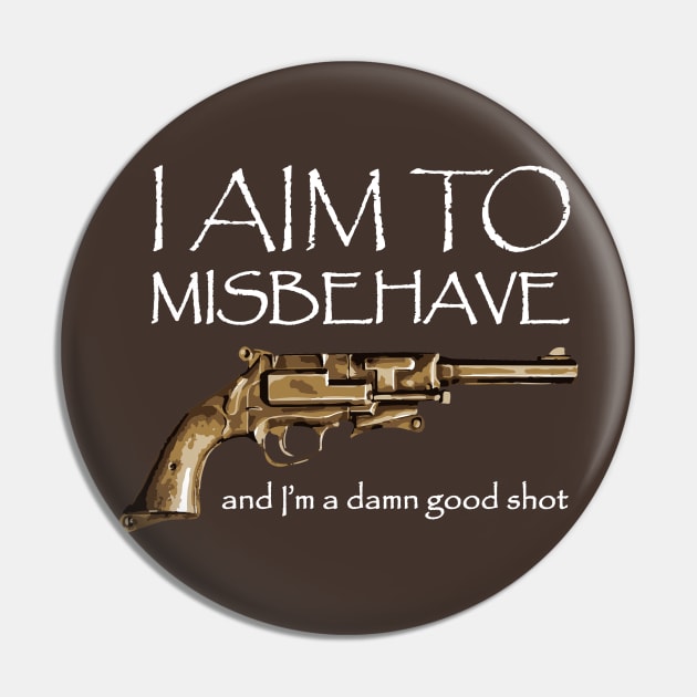 My aim is true Pin by codeWhisperer