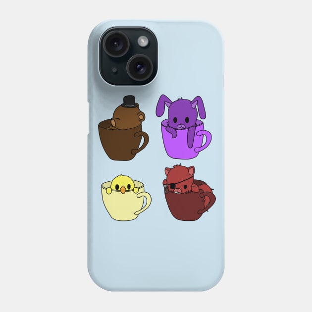 Cup Fnaf Phone Case by LillyTheChibi