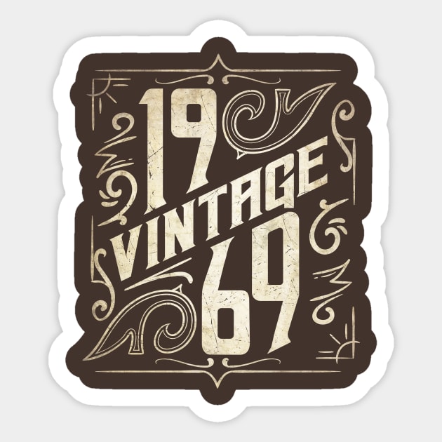 January 1969 Retro Shirt Vintage 50th Birthday Decorations January 1969 Retro Shirt Vintage 50th Birthday Decorations