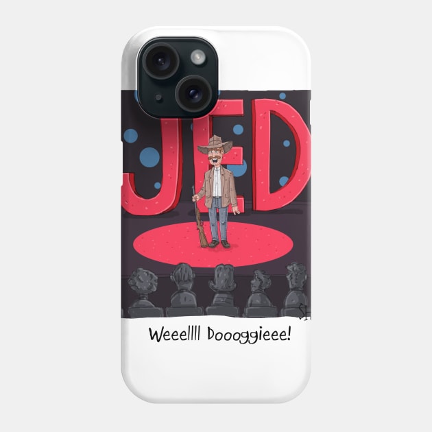 Jed Talks Phone Case by macccc8