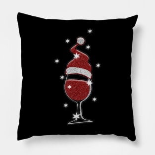 Christmas Wine Glass Pillow