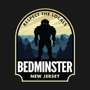 Bedminster New Jersey Bigfoot Sasquatch T-Shirt