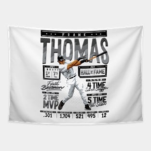 Frank Thomas Chicago W Stats Tapestry