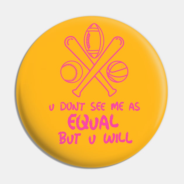 u don't see me as equal but you will Pin by weegotu