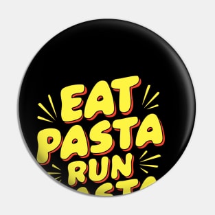 eat pasta run fasta Pin