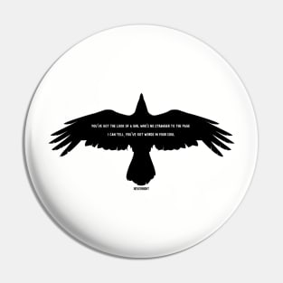 Nevernight quote - Jay Kristoff Pin