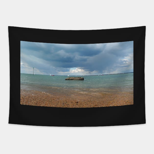 Horizon at Colwell Bay Isle of Wight Tapestry by fantastic-designs