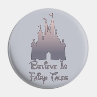 Believe In Fairy Tales - Rose Gold Pin