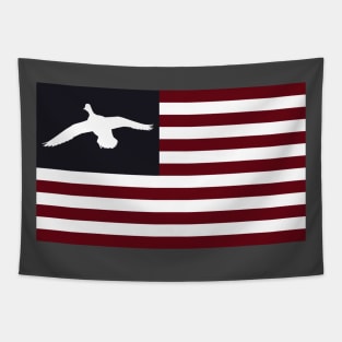 Duck Hunter Flag Tapestry