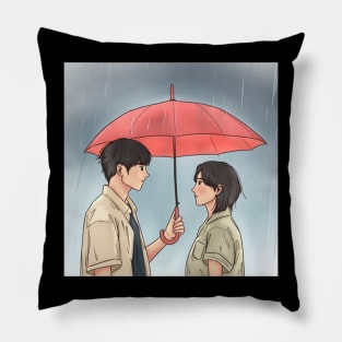 Twinkling watermelon fanart Pillow