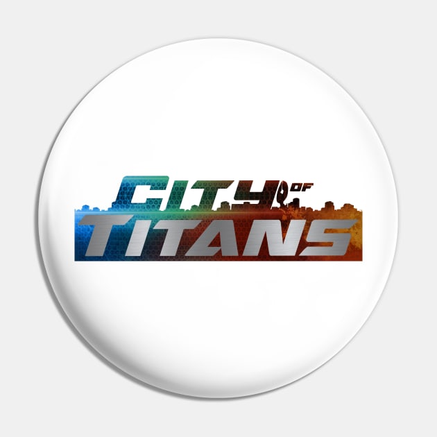 City of Titans logo Pin by MissingWorldsMedia