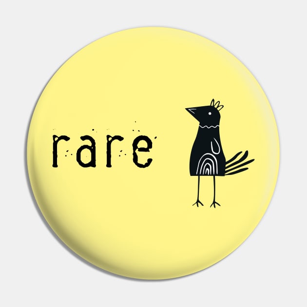 Unusual, unique, and fabulous: Rare bird (black text) Pin by Ofeefee