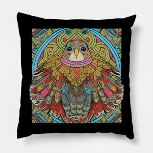 Cute Budgie Parakeet | Pillow