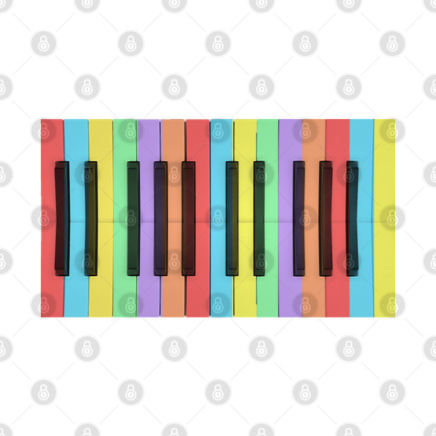 Rainbow Piano by J0ezT