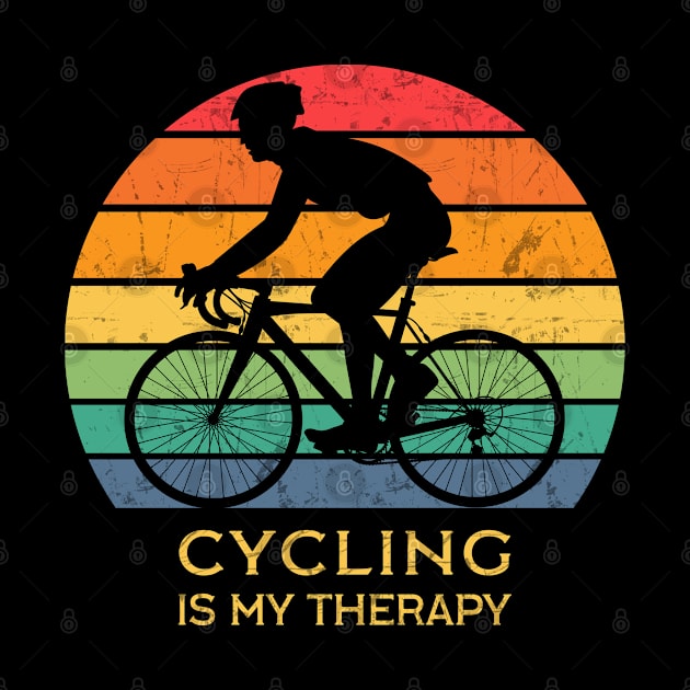 Cycling is my therapy by Town Square Shop