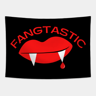 Fangtastic Fangs Fun Tapestry