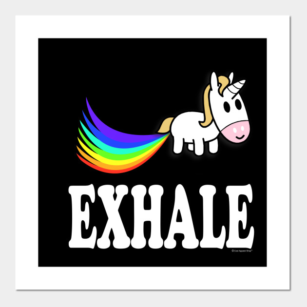 Unicorn Fart Perfect Surprise Present Ideas Unicorn Affiche Et Impression D Art Teepublic Fr