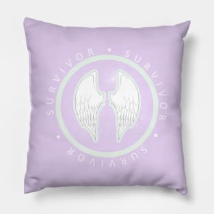 SURVIVOR ANGEL WINGS Pillow