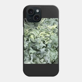 Digital Art Abstract - Brunnera perennial Phone Case