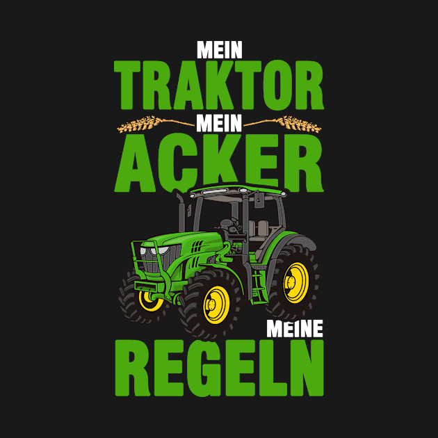 Farmer Tracktor Agriculture Farmer by Tobias Store