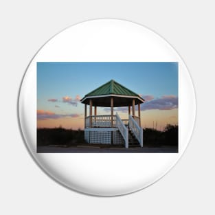 Gazebo At The Beach Pin