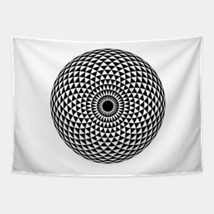 Tiny Triangle Sphere Tapestry