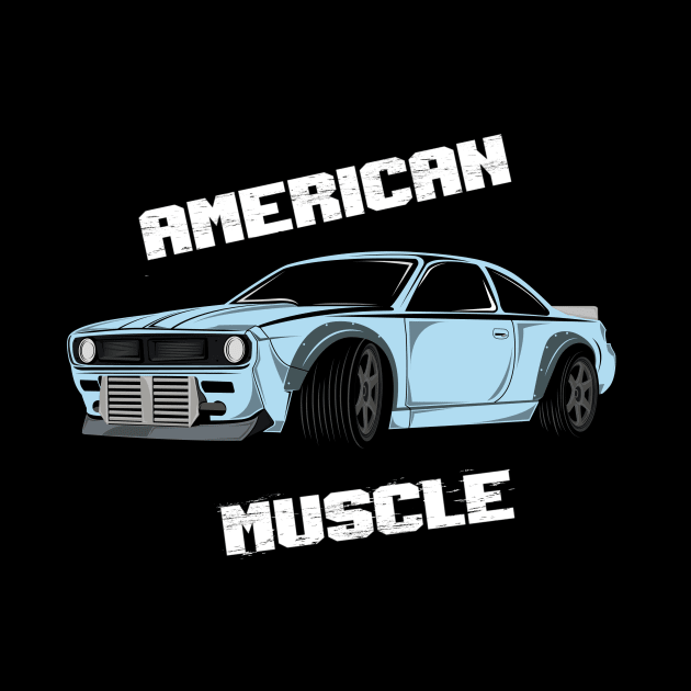 Automotive American Muscle Car by FungibleDesign